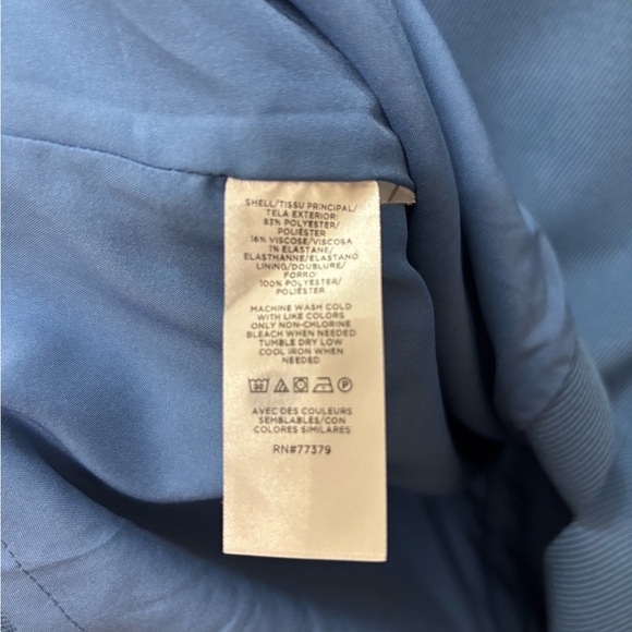 Ann Taylor Classic Blue Midi Dress - Picture 3 of 4